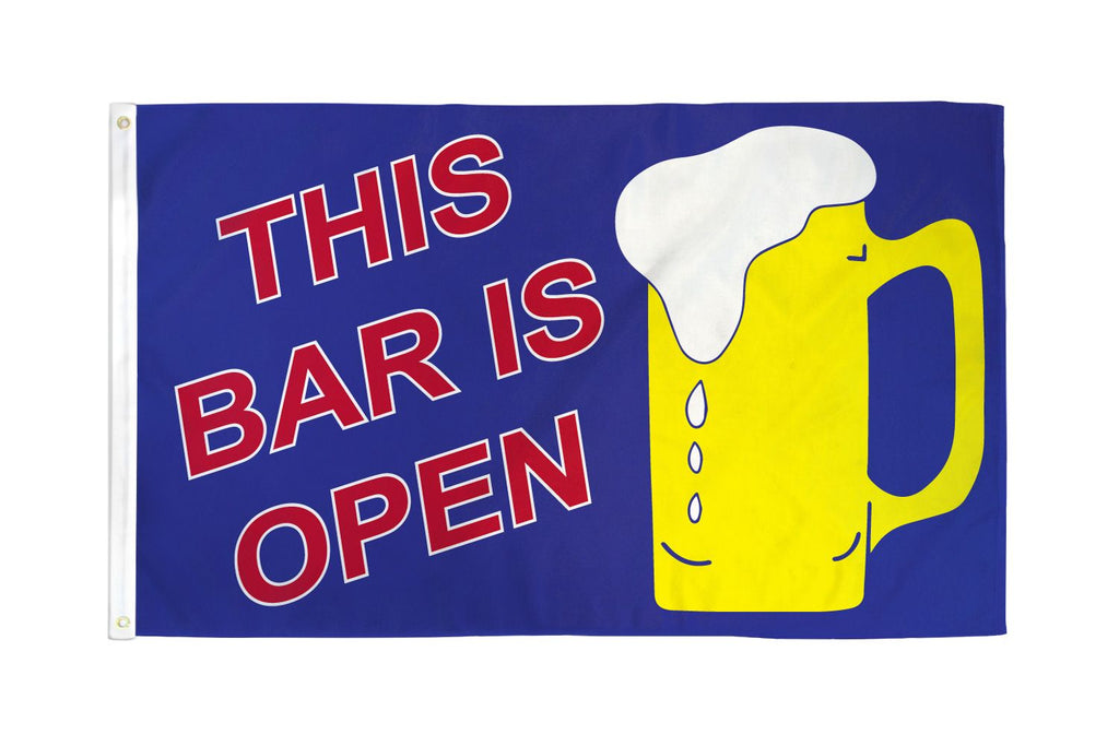 This Bar is Open Flag