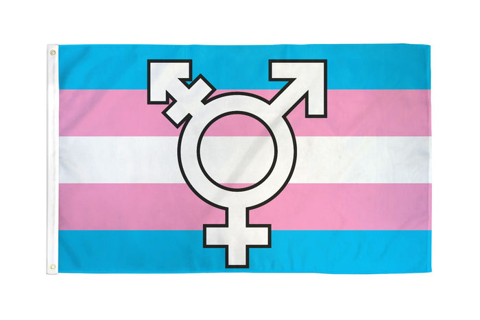 Transgender (Symbol) Waterproof Flag