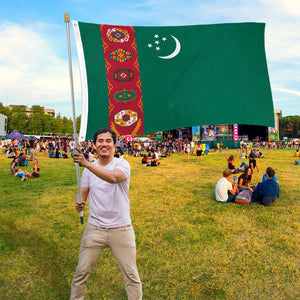 Turkmenistan Flag