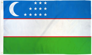 Uzbekistan Flag