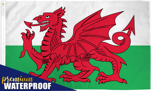 Wales Waterproof Flag