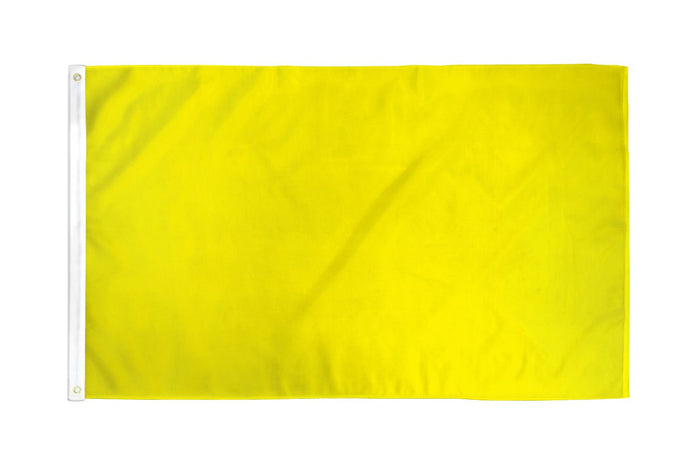 Yellow Solid Color Flag