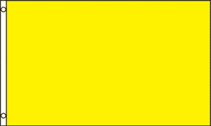 Yellow Solid Color Flag