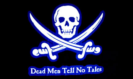 Pirate flags-Dead Men Tell No Tales Flag 3x5ft