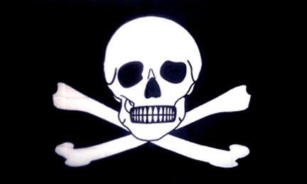 Pirate flags-Poison New Flag 3x5ft