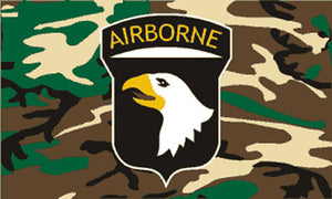 Military flags-101st Airborne Camou Flag 3x5ft