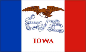 Iowa state flag 3x5 ft - US state Flags