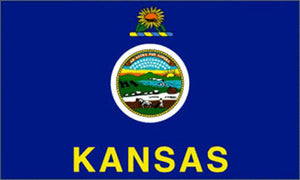 Kansas state flag 3x5 ft - US state Flags