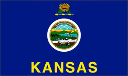 Kansas state flag 3x5 ft - US state Flags