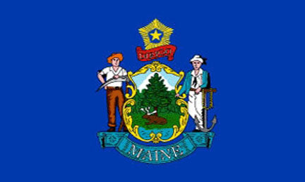 Maine state flag 3x5 ft - US state Flags