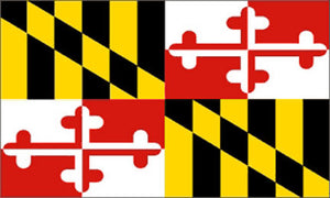 Maryland state flag 3x5 ft - US state Flags