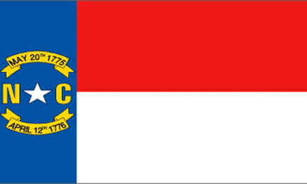North Carolina state flag 3x5 ft - US state Flags