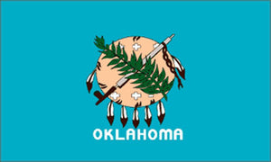 Oklahoma state flag 3x5 ft - US state Flags