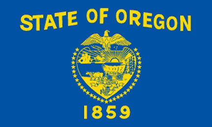 Oregon state flag 3x5 ft - US state Flags