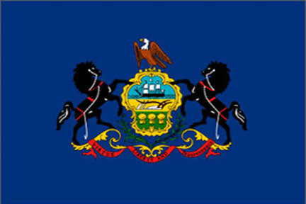 Pennsylvania state flag 3x5 ft - US state Flags