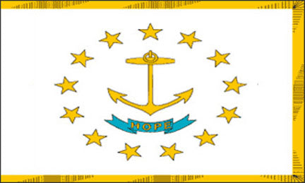 3x5ft Polyester USA---Rhode Island Flag