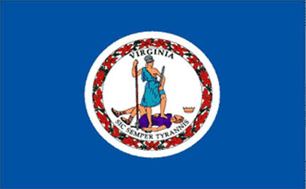Virginia state flag 3x5 ft - US state Flags