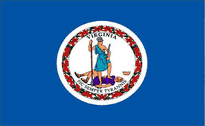 Virginia state flag 3x5 ft - US state Flags