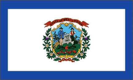West Virginia state flag 3x5 ft - US state Flags