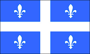 3x5 ft Quebec Flag