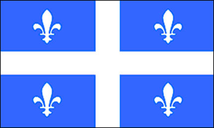 3x5 ft Quebec Flag