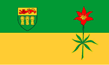 3x5 ft Saskatchewan Flag
